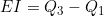 EI = Q_3 - Q_1