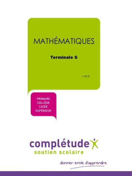 Mathématiques Tle S