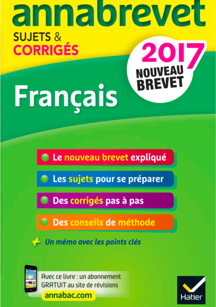 Annabrevet 2017 Français