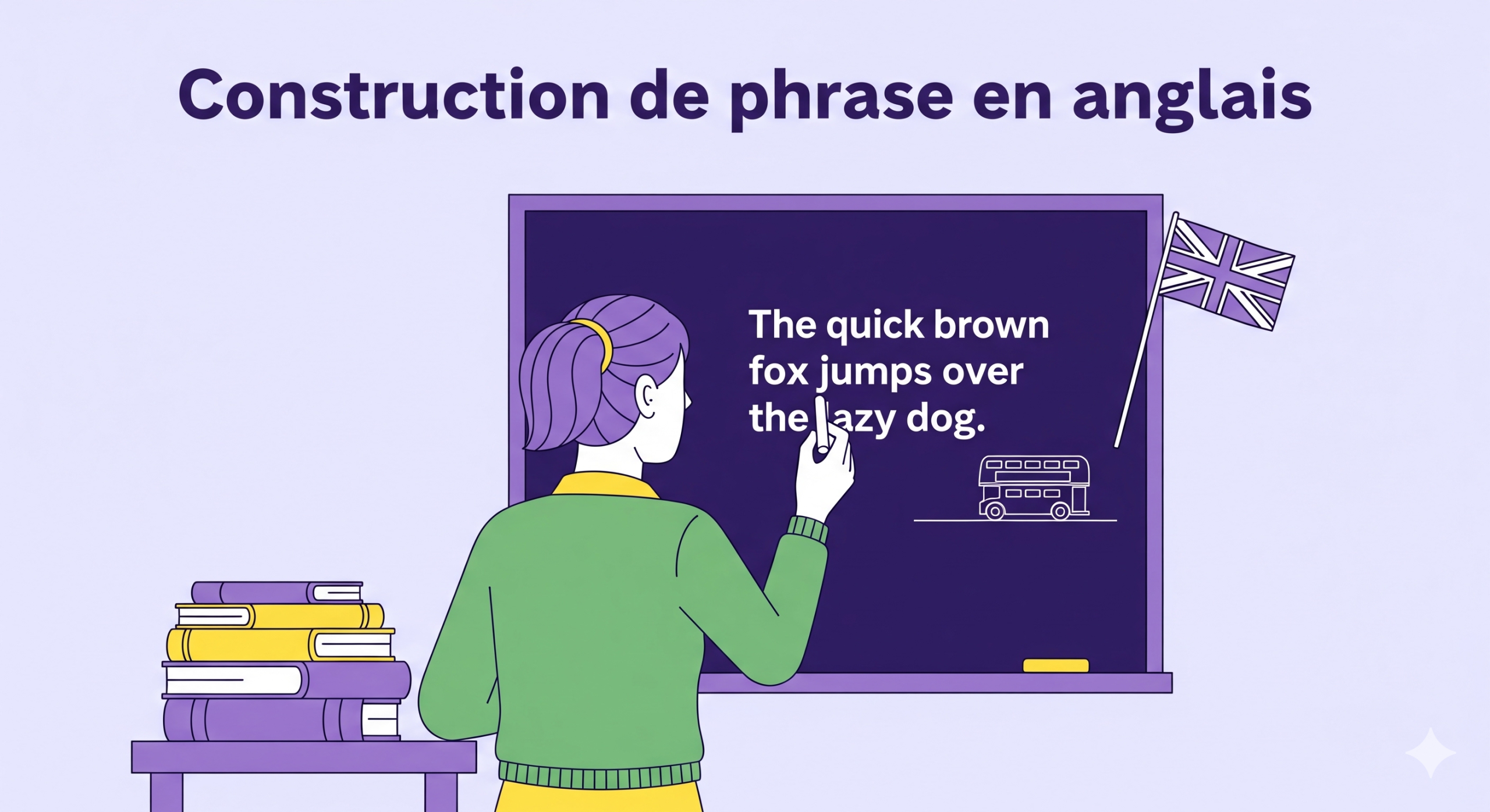 Fonctions syntaxiques et construction de phrases en Anglais