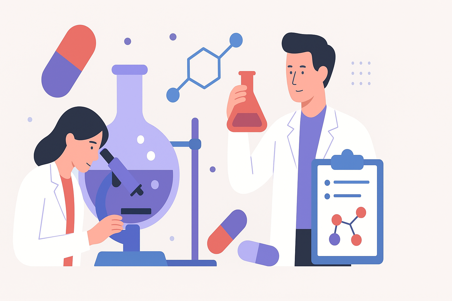 Chimie et analyse de médicaments