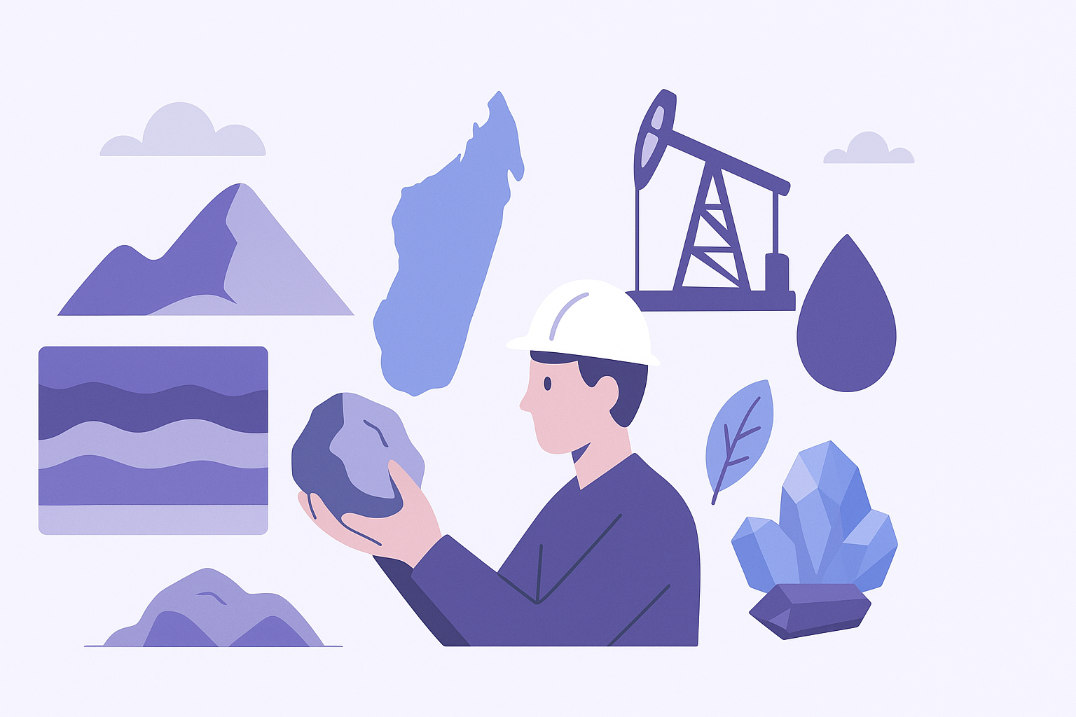 Géologie et ressources naturelles malgaches
